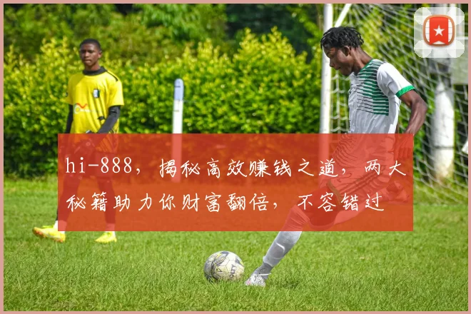 hi-888，揭秘高效赚钱之道，两大秘籍助力你财富翻倍，不容错过